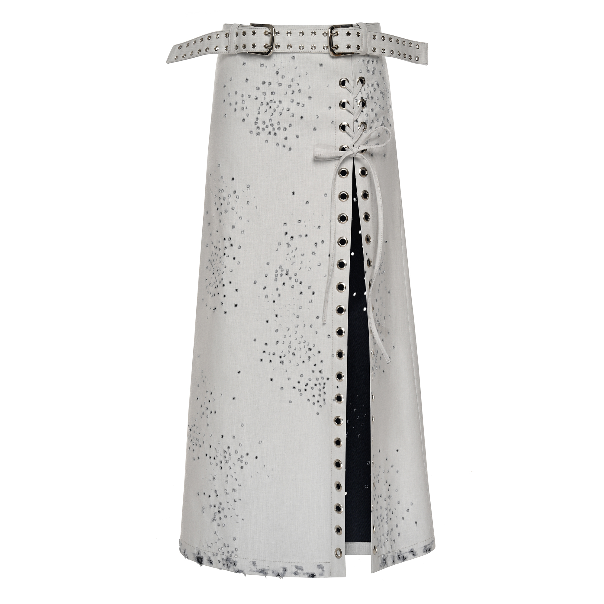 DOM SLIT SKIRT