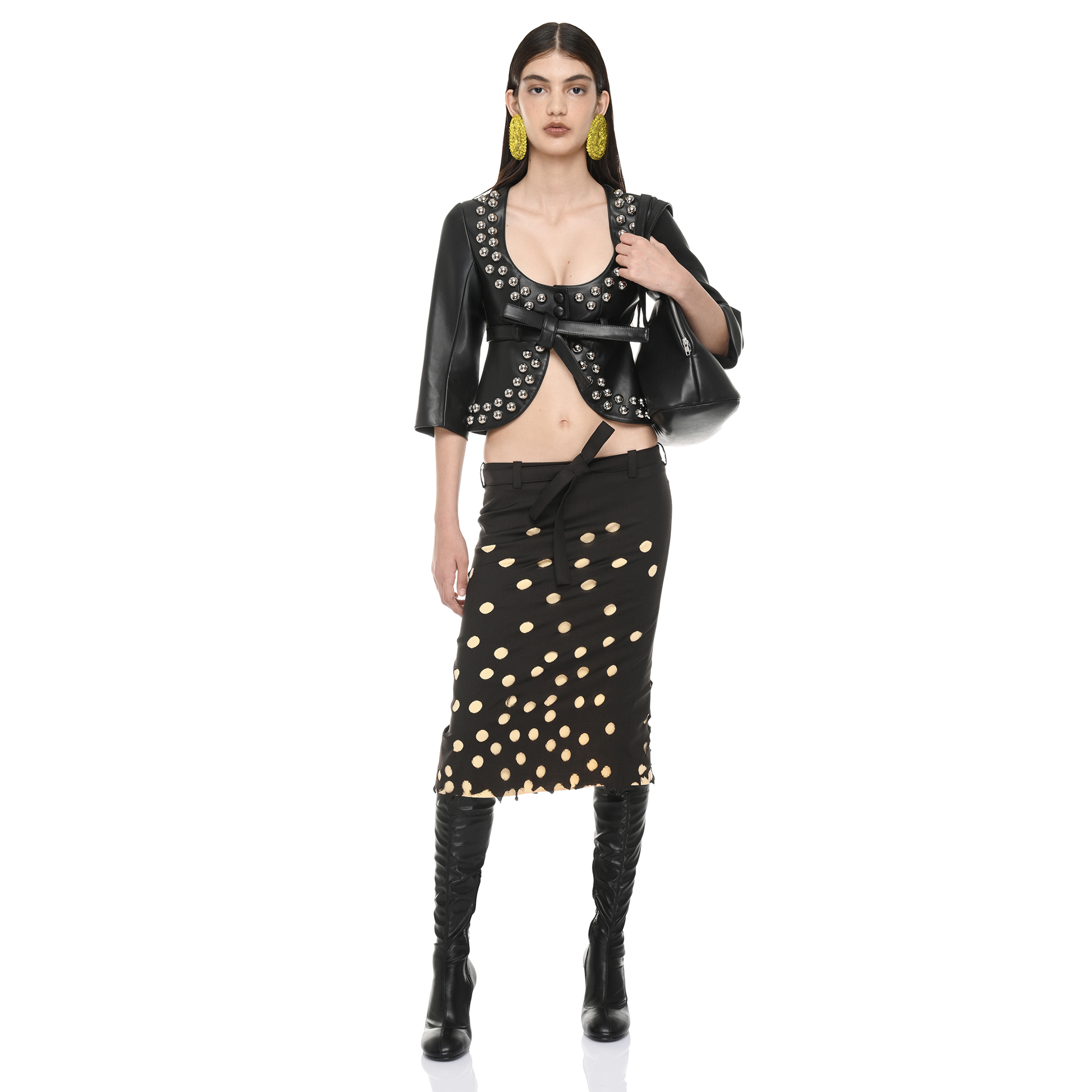 DOUBLE FLUX SKIRT
