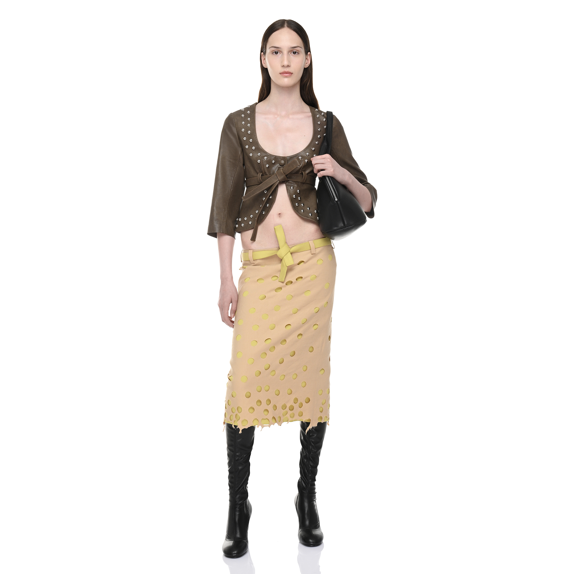 DOUBLE FLUX SKIRT